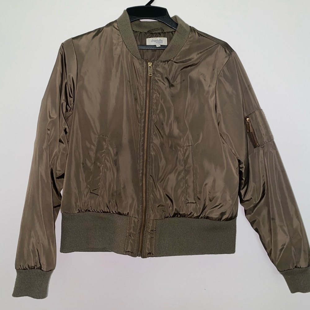 Green Bomber Jacket